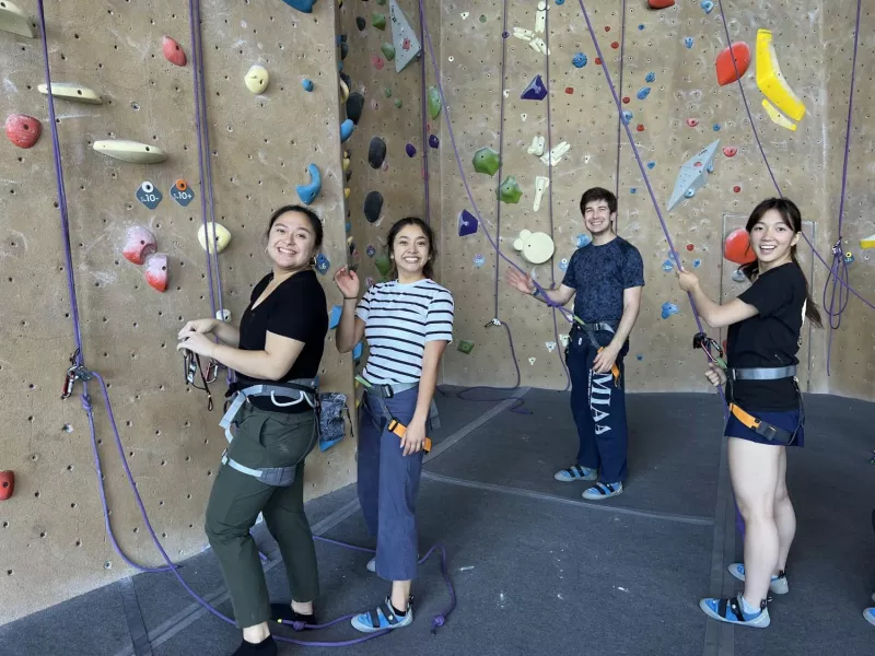 climbing